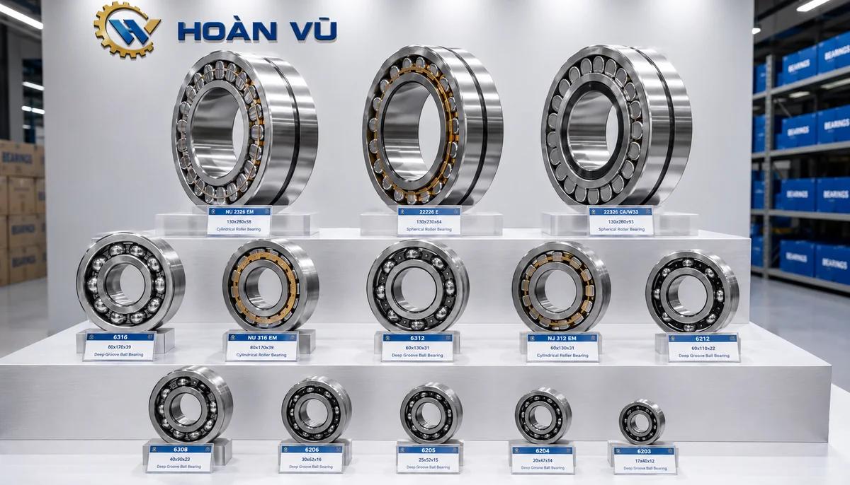 Bạc đạn vòng bi Hoàn Vũ